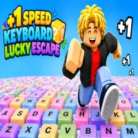 +1 Speed Keyboard Lucky Escape - free online game