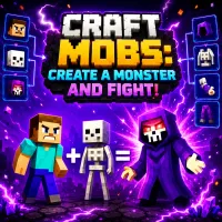 Craft Mobs: Create a Monster and Fight! - free online game