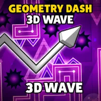 PLay Geometry Dash 3D Wave now!