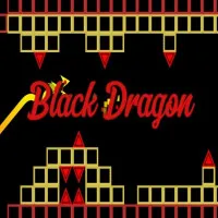 PLay Geometry Dash Black Dragon now!