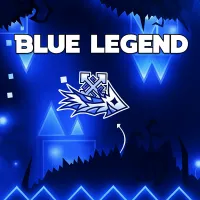 Geometry Dash Blue Legend