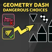 PLay Geometry Dash Dangerous Choices now!