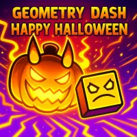 PLay Geometry Dash Happy Halloween now!
