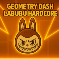 PLay Geometry Dash Labubu Hardcore now!