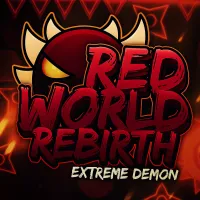 PLay Geometry Dash Red World Rebirth now!