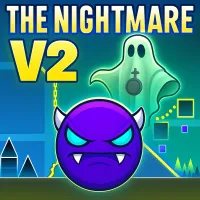 PLay Geometry Dash The Nightmare V2 now!