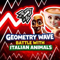 Play Geometry Wave: Battle with Italian Animals now!