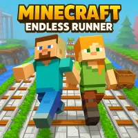 PLay Minecraft Endless Runner now!