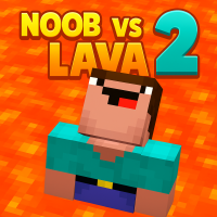 Play Noob Vs Lava 2 now!