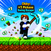 Play Obby: +1 Pickaxe Swing Escape now!