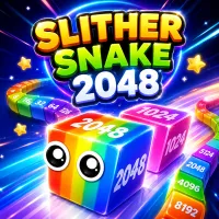 Play Slither Snake 2048 now!
