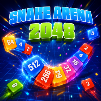 Play Snake Arena 2048 now!