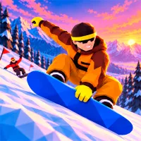 Snowboard Knockout: Race Game - free online game