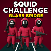 Play Squid Challenge Glass Bridge now!