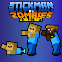 Play Stickman Vs Zombies WorldCraft now!
