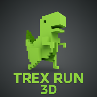 Play T-Rex Run 3D now!
